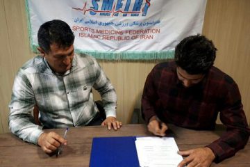 تفاهم نامه همکاری هیات پزشکی ورزشی و پهلوانی و زورخانه ای کردستان امضا شد