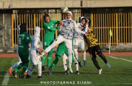 گزارش تصویری از فوتبال بانوان/برتری هیات فوتبال البرز