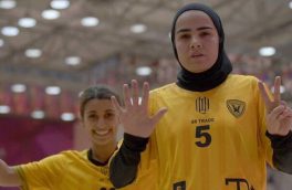 ادای احترام فرشته کریمی به مهرداد میناوند پس از گلزنی در لیگ کویت