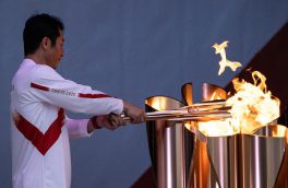 حمل مشعل المپیک بدون حضور تماشاگر