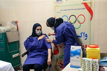 دو شنبه مرحله دوم واکسیناسیون کاروان المپیکی ایران انجام می شود