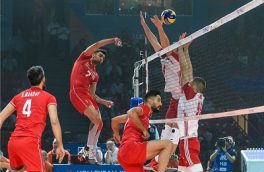 ترکیب والیبالیست های ایران در دیدار مقابل لهستان