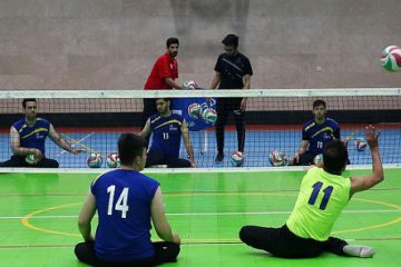 برگزاری اردوی مشترک تیم ملی والیبال نشسته ایران و روسیه