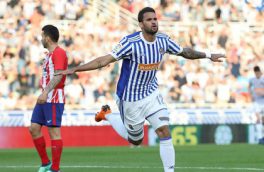 سوسیه‌داد با تساوی مقابل اتلتیکو مادرید به صدر جدول لالیگا بازگشت