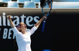 پیروزی مشکات الزهرا صفی در تور جهانی مقابل تنیسور میزبان