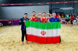 والیبال ساحلی ناشنوایان ایران به نیمه نهایی صعود کرد