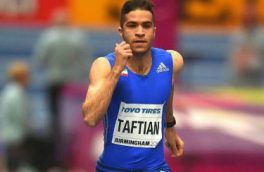 قهرمانی سریع ترین مرد ایران در رقابت های بین المللی دوومیدانی تور قاره ای فرانسه
