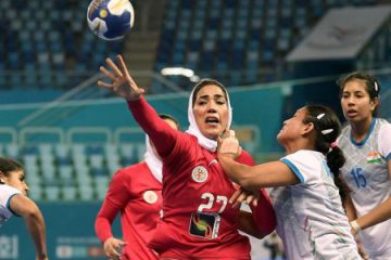 حضور بانوان هندبالیست ایران در مسابقات جهانی