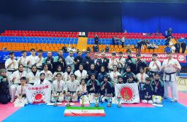 نایب قهرمانی تیم منتخب شورین کمپو کاراته ایران در مسابقات بین المللی ارمنستان