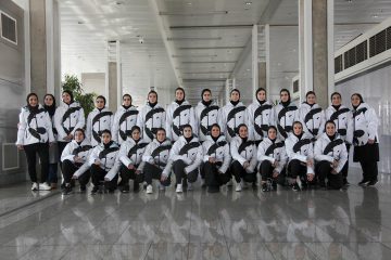 پیروزی دختران هاکی باز ایران مقابل امارات