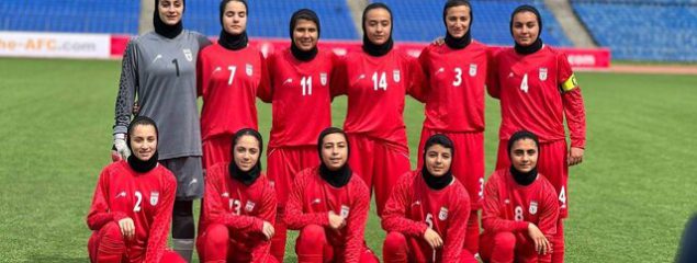 قهرمانی دختران ایران در جام کافا